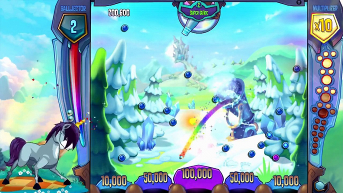 Xbox One - Peggle 2 - Peggle Institute - Round 4 - Purple Pegs Provide Points