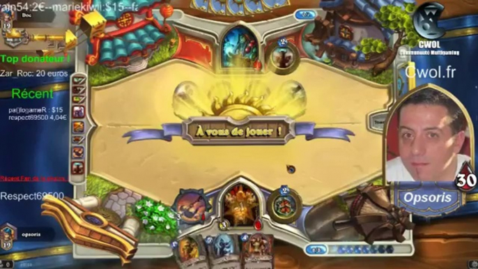 [Lets Play] Hearthstone Deck Guerrier Rush part 1