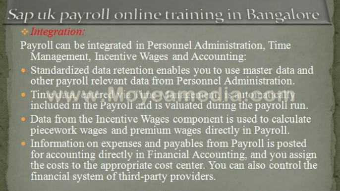 sap uk payroll online training in pune