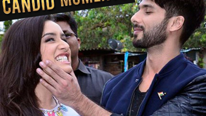 Shahid Kapoor & Shraddha Kapoor’s Candid Moments