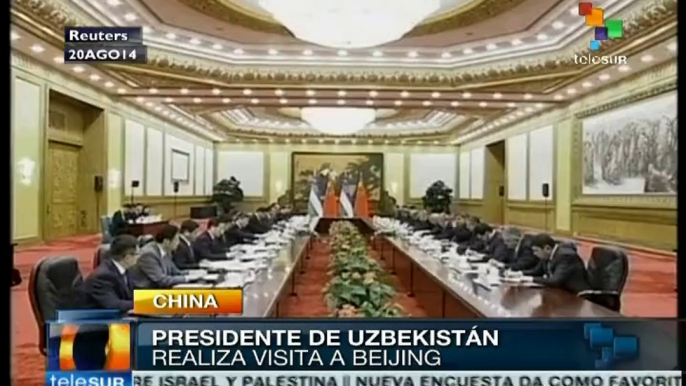 China y Uzbekistán acuerdan expandir cooperación económica y comercial