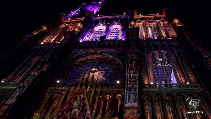 Les transfigurations de la cathédrale de STRASBOURG 2014