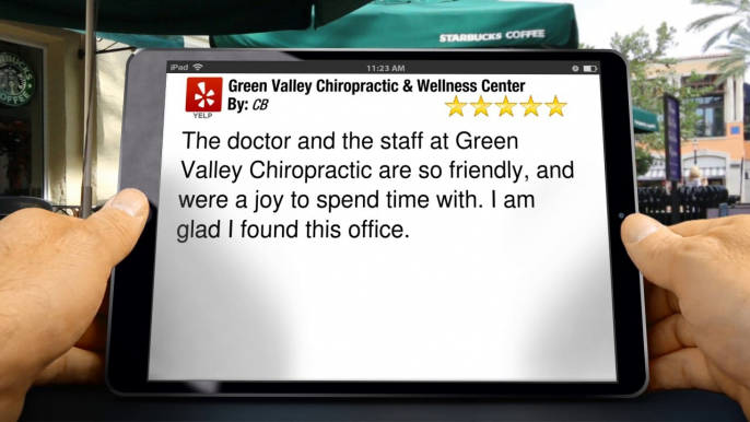 Green Valley Chiropractic & Wellness Center Henderson         Impressive         Five Star Review by CB