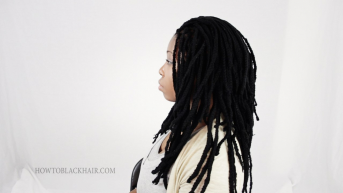 Yarn Braids / Genie Loc Finished Results Tutorial Part 5 of 7