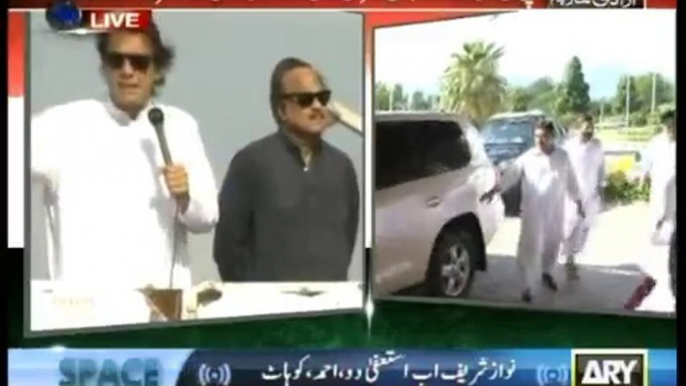 Imran Khan Speech in PTI Azadi March at Islamabad - 29th August 2014