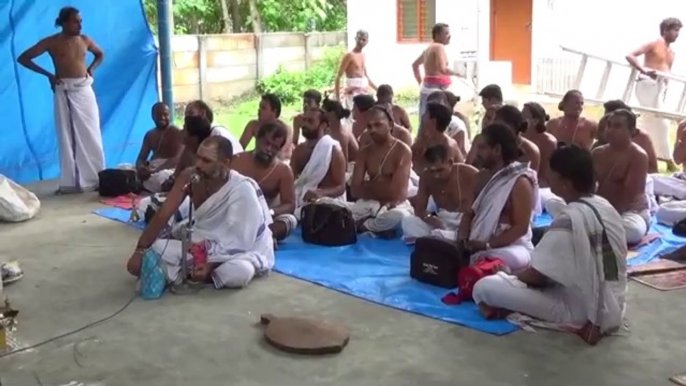 Govindapuram mahaswami tapovanam 2 year maharudram 31 08 14