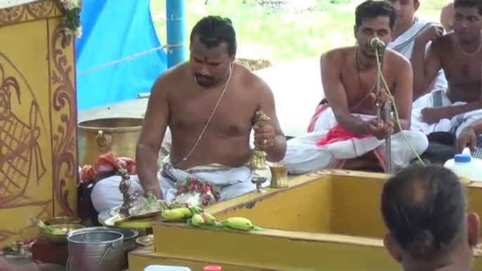 govindapuram sri mahaswamigal tapovanam 2nd year maharudram 31 08 14