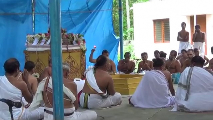 govindapuram sri mahaswamigal tapovanam 2nd year maharudram 31 08 14