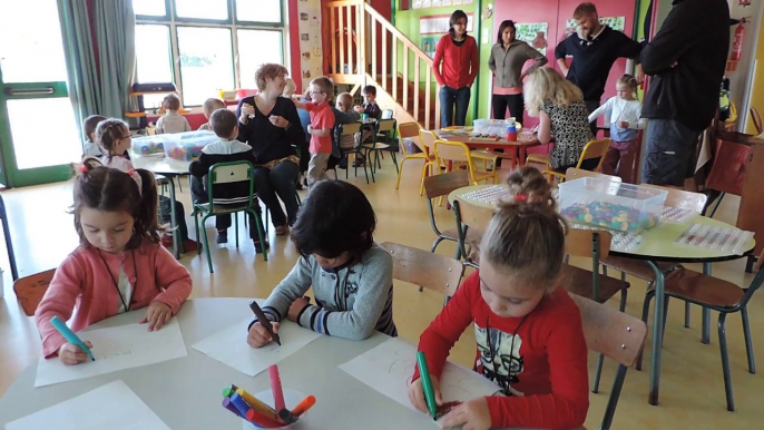 MONTIGNY : C'EST LA RENTREE A LA MATERNELLE