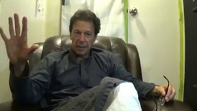 PTI Chairman Imran Khan Sharing his Views on DJ Butt