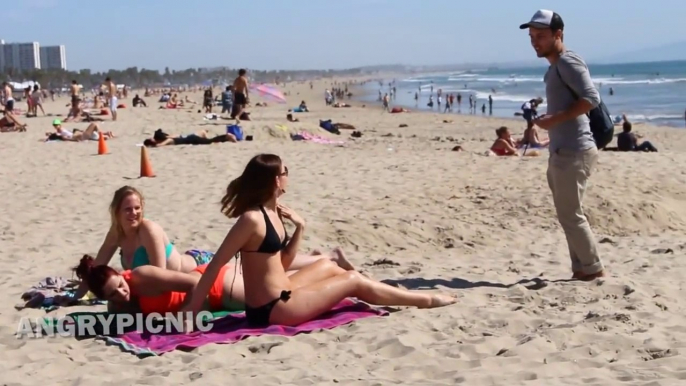 Cutting Bikinis Off Prank - hilarious Public Pranks