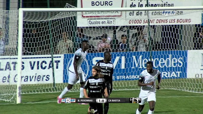 FC Bourg Péronnas 1-0 Bastia CA (05/09/14)