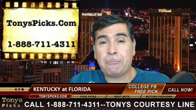 Florida Gators vs. Kentucky Wildcats Pick Prediction NCAA College Football Odds Preview 9-13-2014