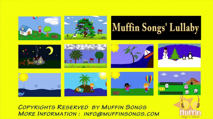 Lullaby (Night) - Muffin Songs _ nursery rhymes & children songs with lyrics