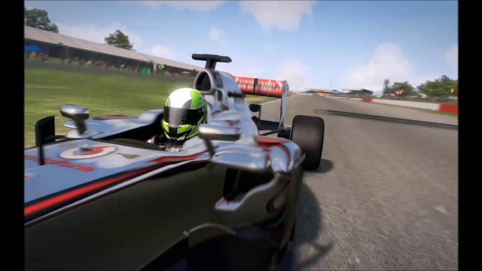 Mclaren MP4-12c VS Mclaren MP4-28, Silverstone Circuit, Assetto Corsa and F1 2013, HD