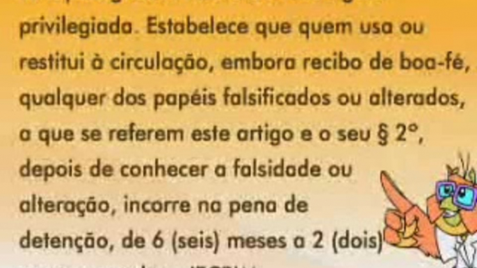 Direito Penal - Artigos 293 a 299