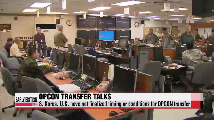 Seoul, Washington expected to finalize OPCON delay timeline next month