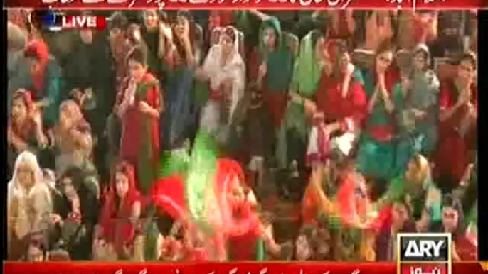 PTI Chairman Imran Khan Speech at Azadi Square - 19th September 2014