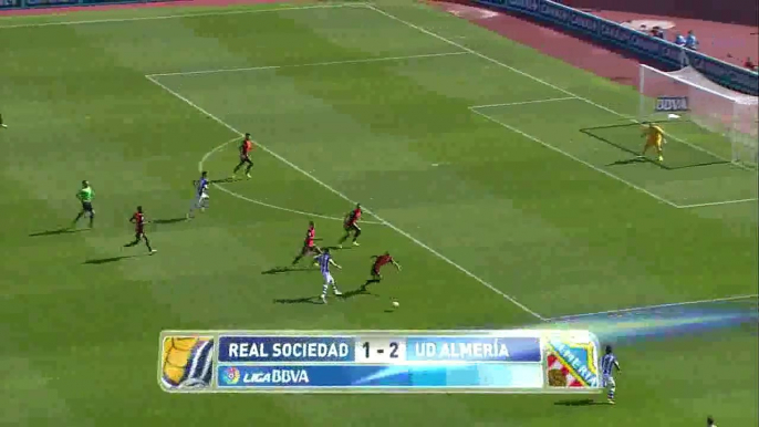 Real Sociedad 1 Almería 2