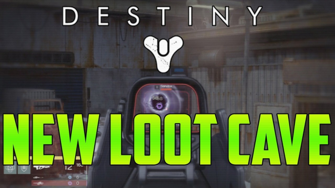 Destiny - New Loot Cave Spot "Red Box" Tutorial (New Fastest Engram Farming)