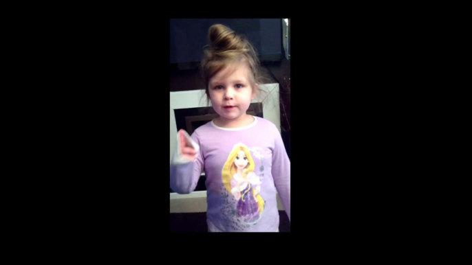 Toddler Adorably Fails At Nursery Rhyme