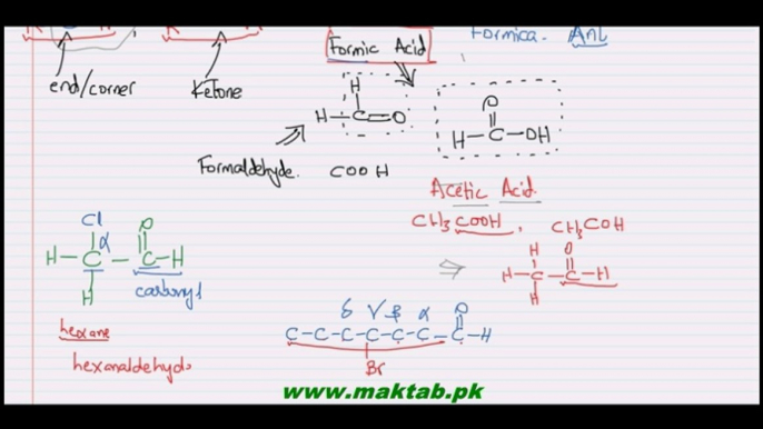 FSc Chemistry Book2, CH 12, LEC 2: Nomenclature of Aldehydes and Ketones