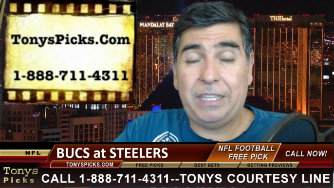 Pittsburgh Steelers vs. Tampa Bay Buccaneers Free Pick Prediction Pro Football Point Spread Odds Betting Preview 9-28-2014
