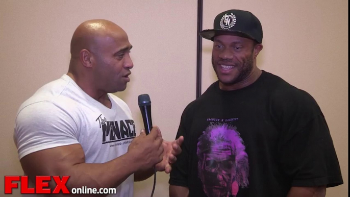 2014 Olympia Athlete Meeting - 3X Mr. Olympia Phil Heath