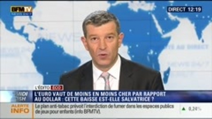 L'Édito éco de Nicolas Doze: Baisse de l'euro: "Ça vaut tous les pactes de responsabilité de la planète" - 25/09