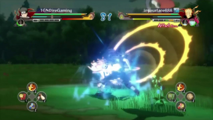 Nine-Tails Chakra Mode Naruto VS Shisui Uchiha In A Naruto Shippuden Ultimate Ninja Storm Revolution Ranked Xbox Live Match / Battle / Fight