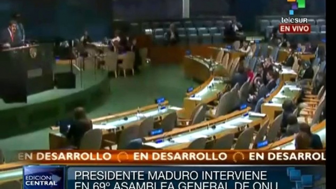 UN: Maduro stresses Venezuela's achievements in Millennium Goals