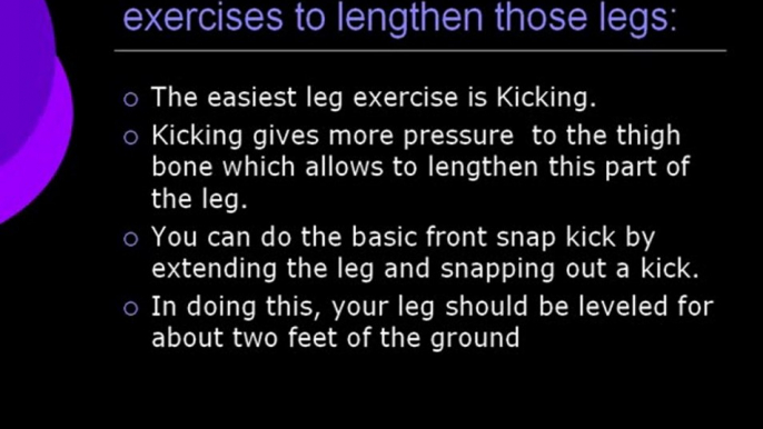 Growing Taller Exercises to Increase Your Height Naturally - Leg Lengthening1