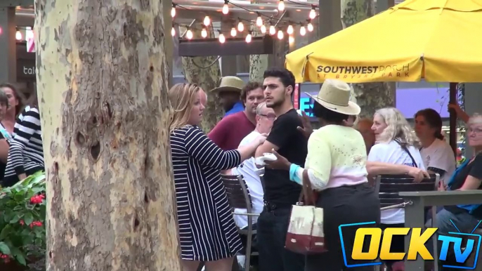Domestic Abuse In Public, man punching his girlfriend! (Social Experiment)