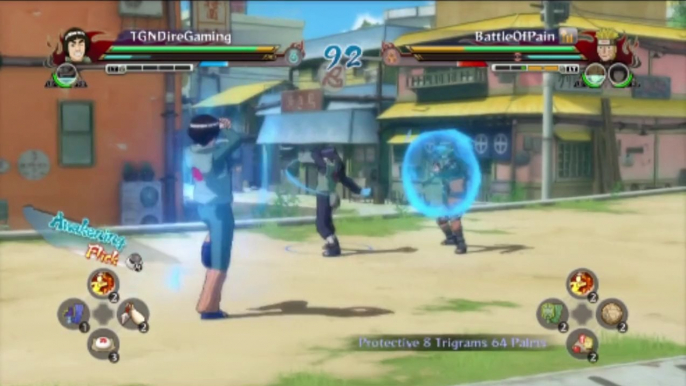 Mecha-Naruto VS Might Guy In A Naruto Shippuden Ultimate Ninja Storm Revolution Ranked Xbox Live Match / Battle / Fight