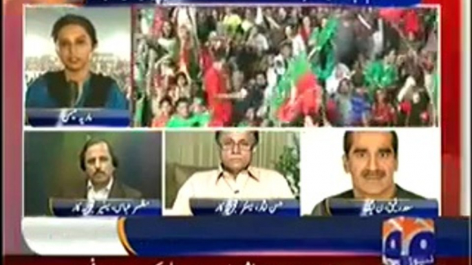 Today, Imran Khan Kicked Out PMLN From Punjab, Hassan Nisar Views on PTI Jalsa