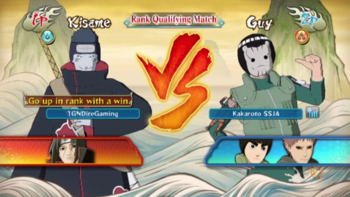 Might Guy VS Kisame In A Naruto Shippuden Ultimate Ninja Storm Revolution Ranked Xbox Live Match / Battle / Fight