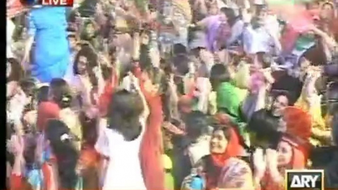 Imran Khan Speech in PTI Azadi March at Islamabad - 4th October 2014