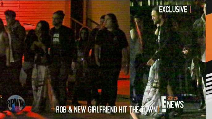 HDTVE Rob and FKATwigs Out in Hollywood Last Week