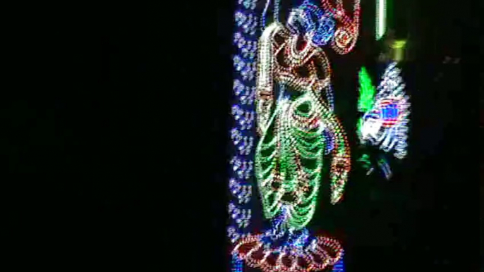 Durgapuja street lighting waltair Kalibari Vishakhapatnam Vizag SKMClasses Subhashish 1