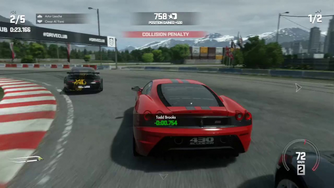 DriveClub - Ferrari 430 Scuderia race