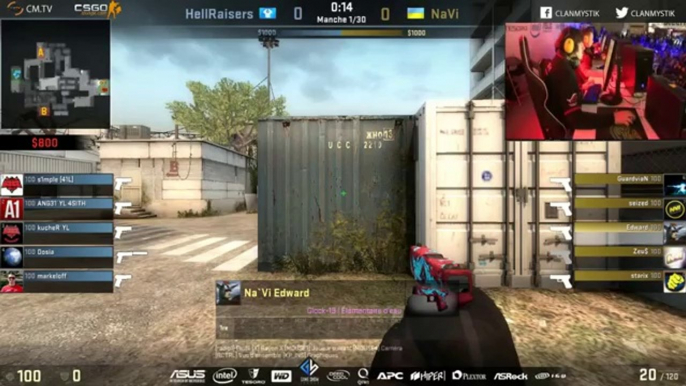 Natus Vincere vs HellRaisers CM.TV Grand finals GAMESHOW LAN Finals Map -Mirage%2C Cache