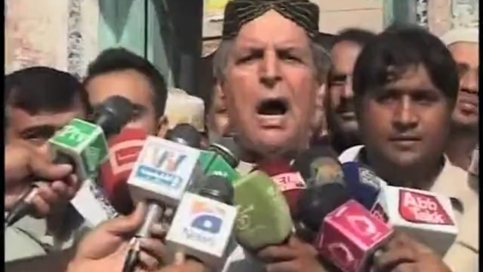 ‘Baghi’ Javed Hashmi Faces ‘Dagi Dagi’ Slogans On Eid