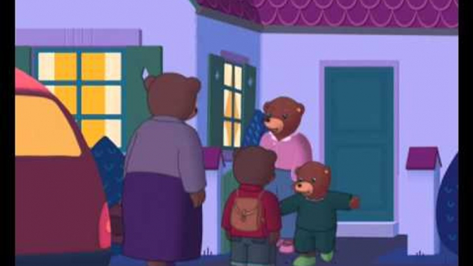 Apprends l'anglais avec Petit Ours Brun - Little Brown Bear spends the night at his cousin's