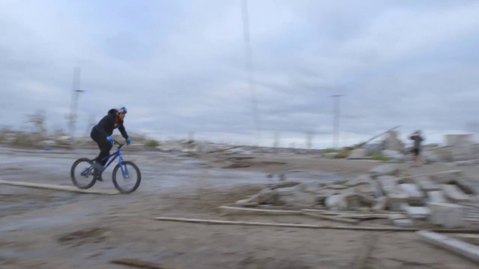 The Amazing rider Danny MacAskill lands First-Ever Bump-Front Flip