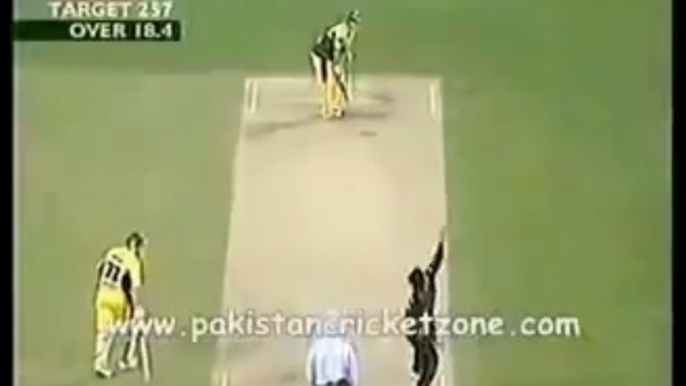 Shoaib Akhtar Great Wickets and Bouncers