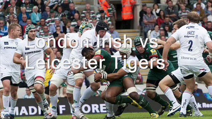 looking hot match ((( Irish vs Leicester Tigers ))) live Rugby