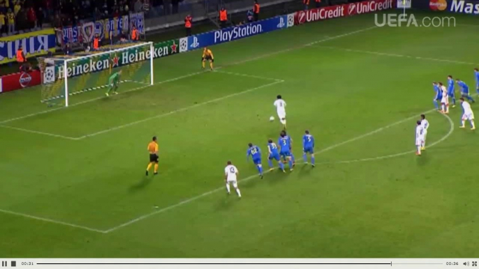 FC BATE Borisov vs. FC Shakhtar Donetsk 0-7 (all goals 10.21.2014)