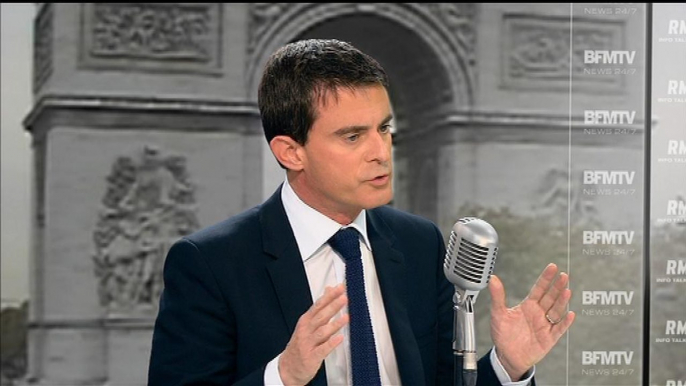 Manuel Valls sur les divergences au PS: "Il faut réfléchir à construire une maison commune"