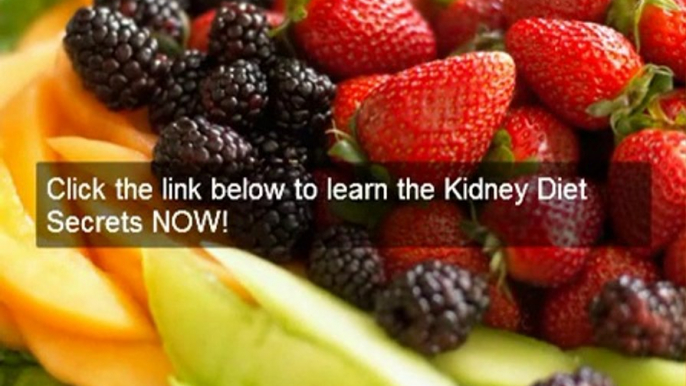 The best diets for kidney patients. The kidney diet secrets shows the best diets for kidney patients