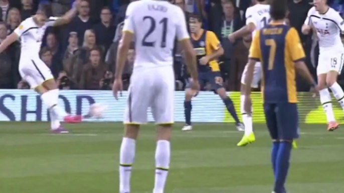 Erik Lamela Rabona Goal for Tottenham 23-10-2014